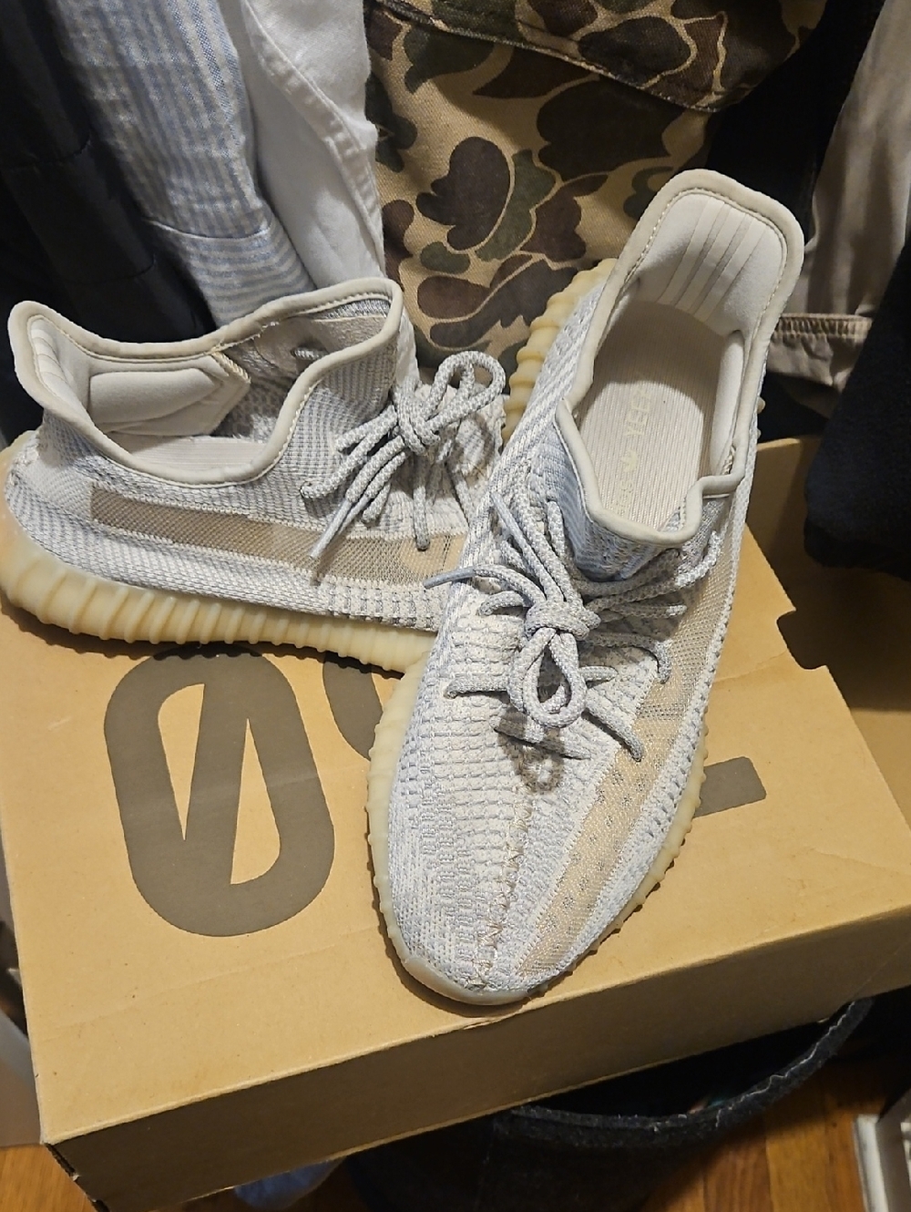 Adidas Yeezy Boost 350 V2 "Citrin" I Size 9.5 For Men's - Picture 6 of 6